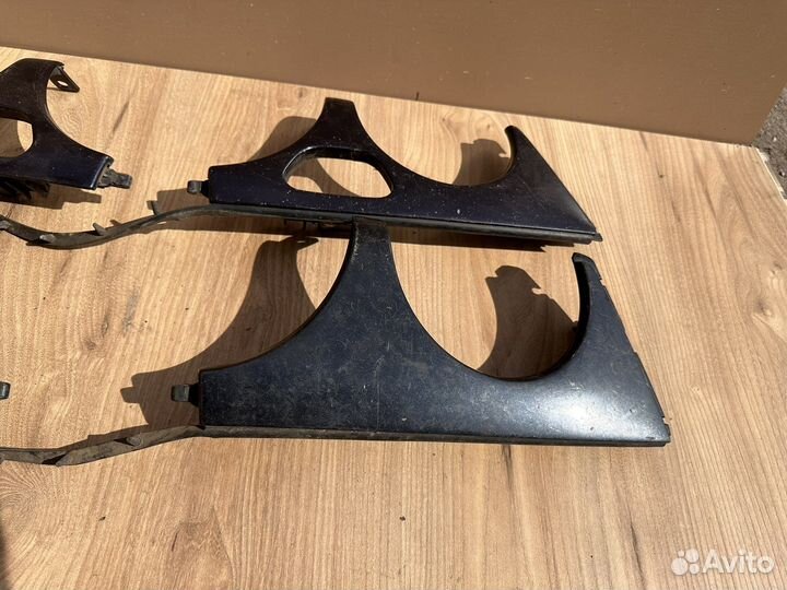 Реснички на фары w210