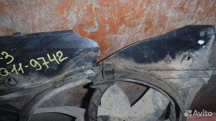 Вентилятор радиатора Citroen C3 2002-2009