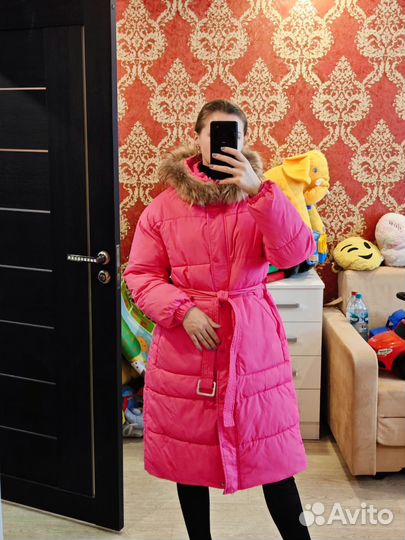 Пуховик зимний женский
