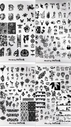 Пластины для стемпинга