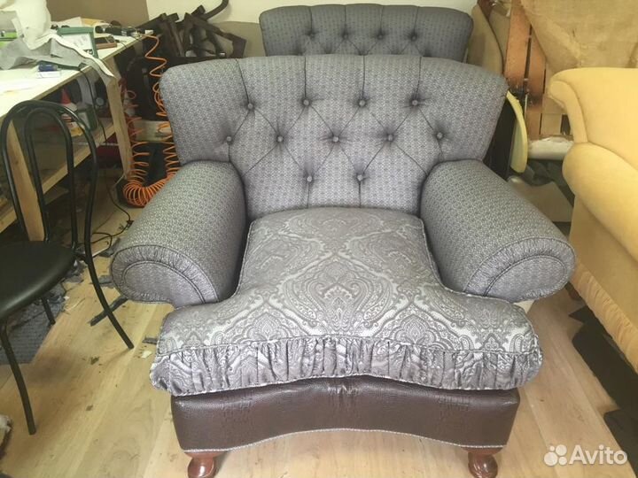 Перетяжка,обивка мягкой мебели