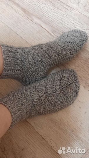 Шерстяные носки женские
