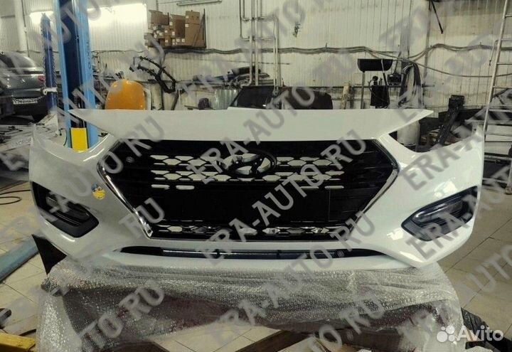 Бампер со скалада