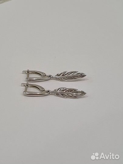 Серьги серебряные