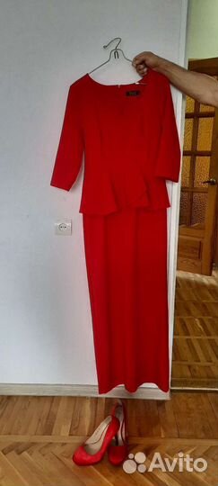 Вечернее платье 48 размер бу