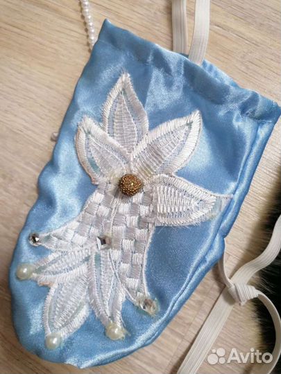 Новогодний костюм снегурочки