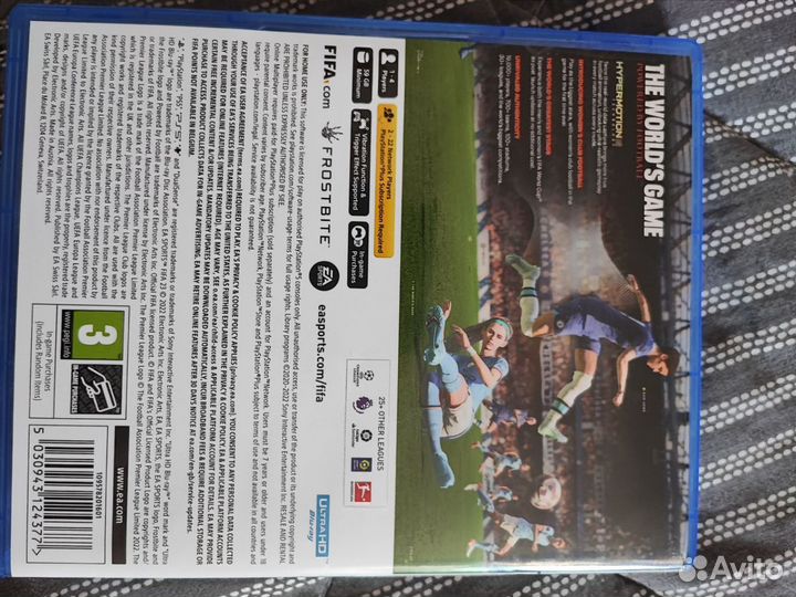 Fifa 23 диск для ps5