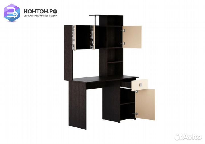 Уголок школьника Паскаль-2 венге / фотопечать Брау