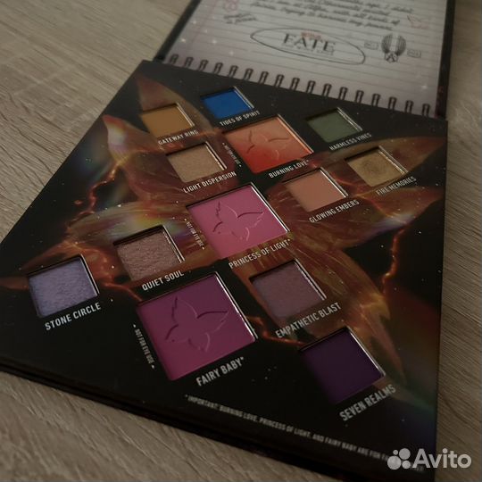 Nyx палетка теней saga winx