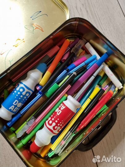 Фломастеры коробка
