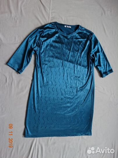 Платье со стразами