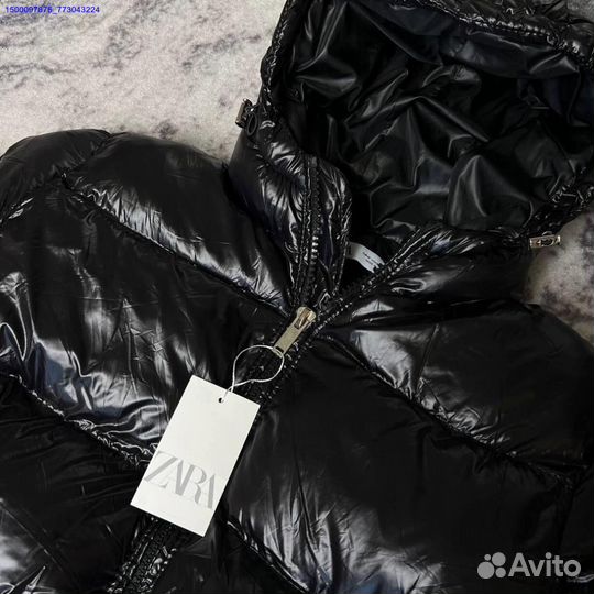 Пуховик Zara x Moncler puffer jacket (Арт.99423)