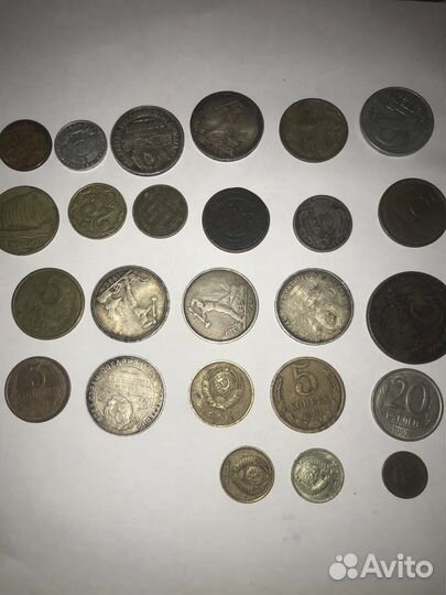 Старые монеты СССР