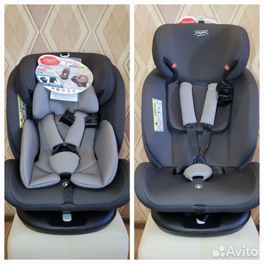 Новое поворотное автокресло на Isofix 0-36 кг