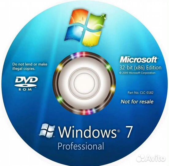 Установочный диск Windows 11 10 8.1 7 Pro