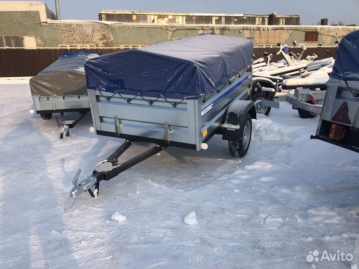 Прицеп Кремень с размером кузова 2,0 х 1,3 борт 50