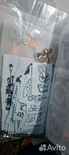 Аппликации из страз