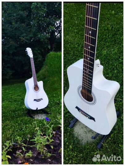 Гитара+чехол+доп струны