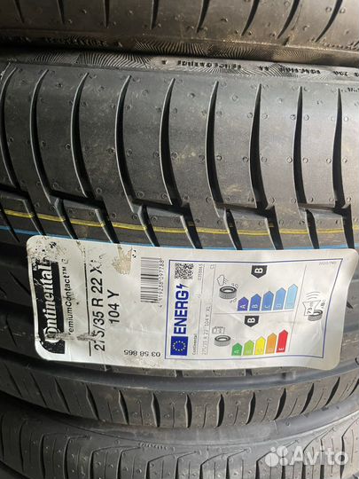 Continental PremiumContact 6 315/30 R22 и 275/35 R22 107Y
