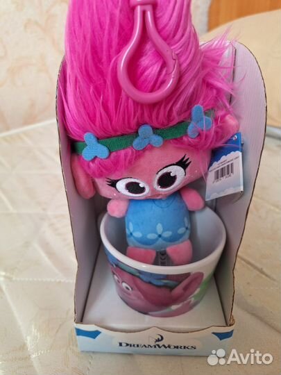 Мягкая игрушка + стакан