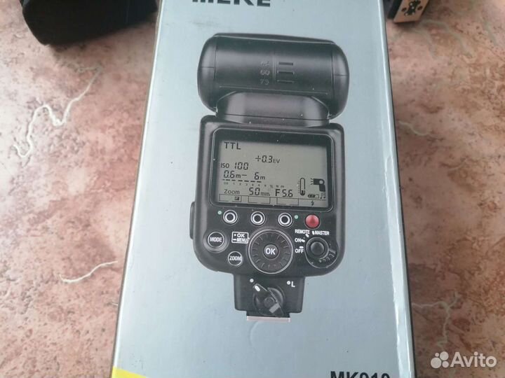 Вспышка камеры, MK910