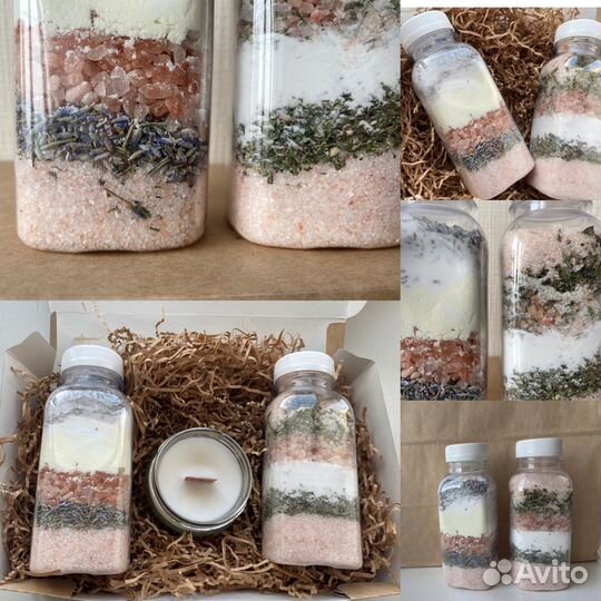 Соль для ванны ручной работы