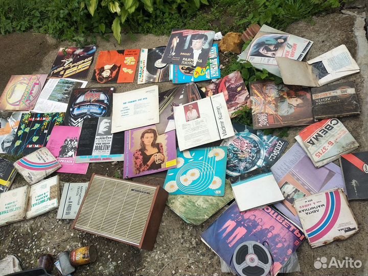 Виниловые пластинки СССР