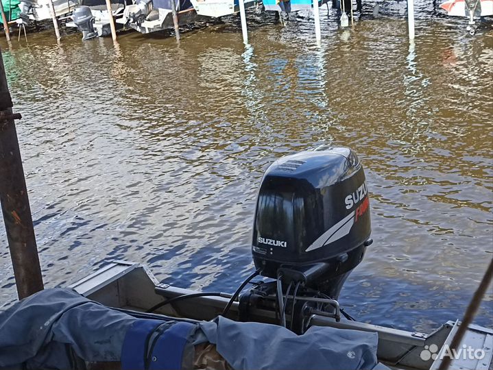 Прогресс4 с мотором Сузуки дф50