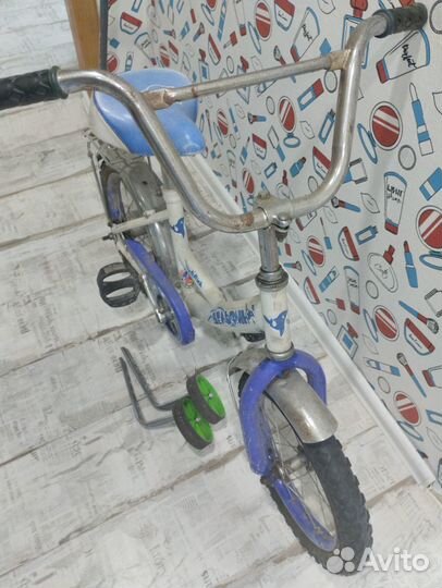 Детский велосипед и самокат