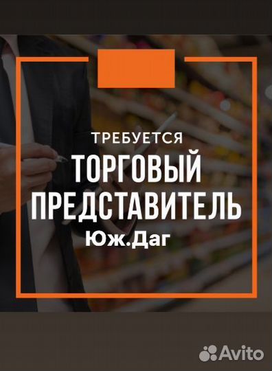 Торговый представитель на авто
