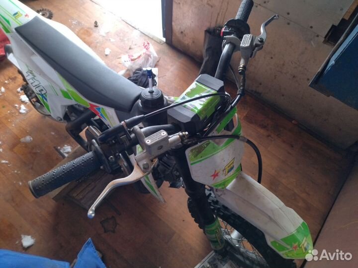 Детский кроссовый мот hasky 110 full crew