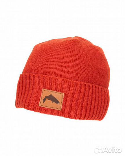Шапка Simms Dockwear Wool Beanie, Simms Orange