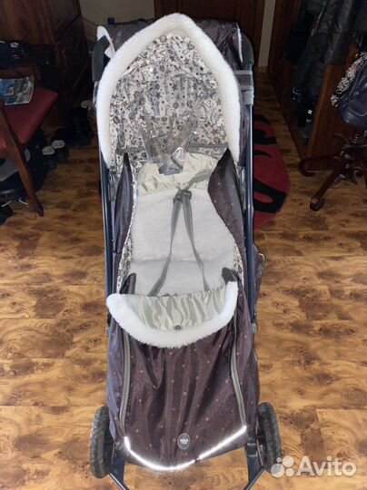 Зимняя детская коляска