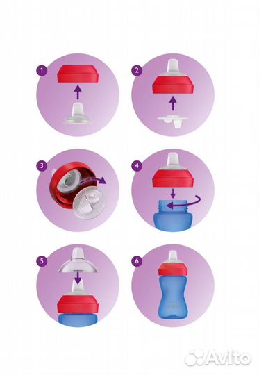 Поильник Philips Avent 300мл