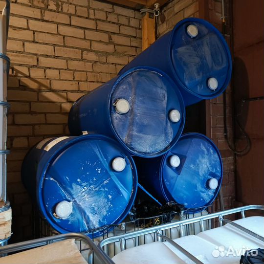 Бочка пластиковая бу 200л