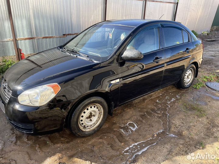 Hyundai Verna 1.4 МТ, 2007, 245 000 км