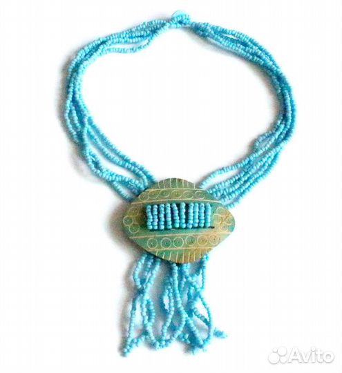 Винтажное колье Винтажные бусы Испания