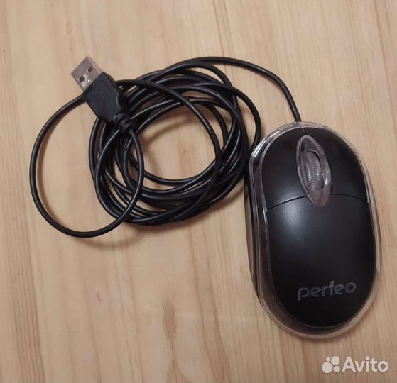 Проводная мини мышь Perfeo PF-010