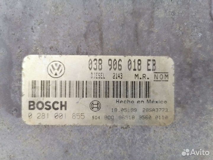 Блок управления двигателем