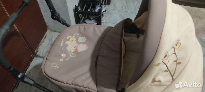 Коляска люлька для новорожденных бу