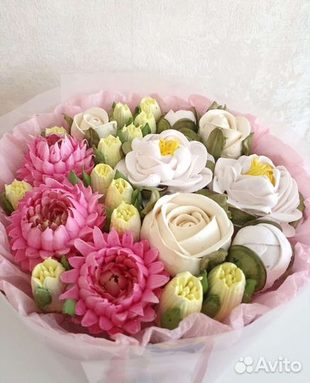 Букет из зефира