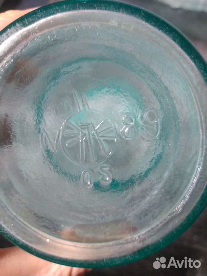 Молочные бутылки СССР с крышками