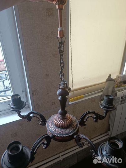 Бронза люстра СССР