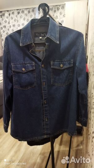 Джинсовая рубашка