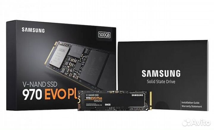 Ssd Samsung 970 evo plus 1TB/500GB nvme m.2 новые