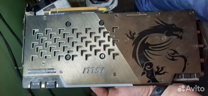 Видеокарта GeForce MSI 1080ti