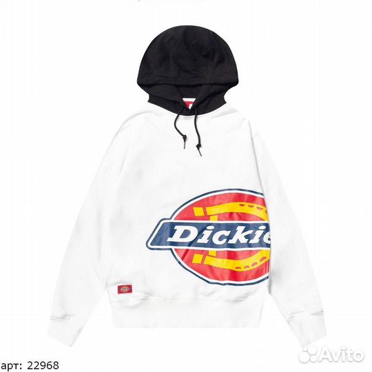 Белое худи Dickies. Новинка 2024