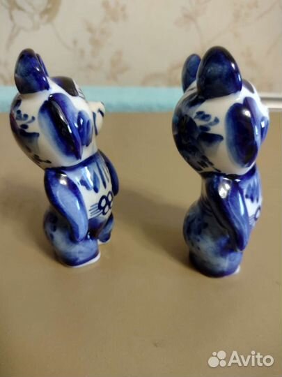 Олимпийский мишка. Гжель