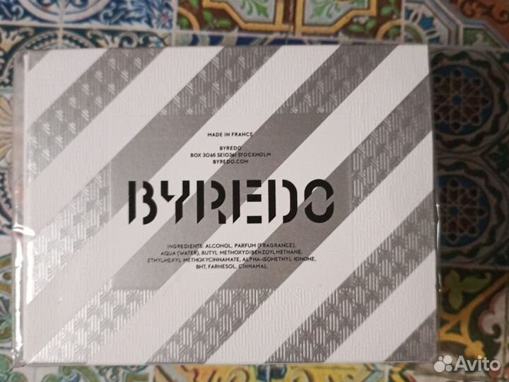 Туалетная вода Byredo