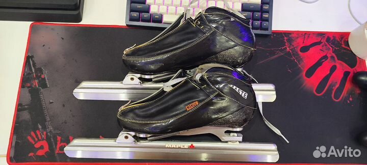 Конькобежные коньки 39 клапы